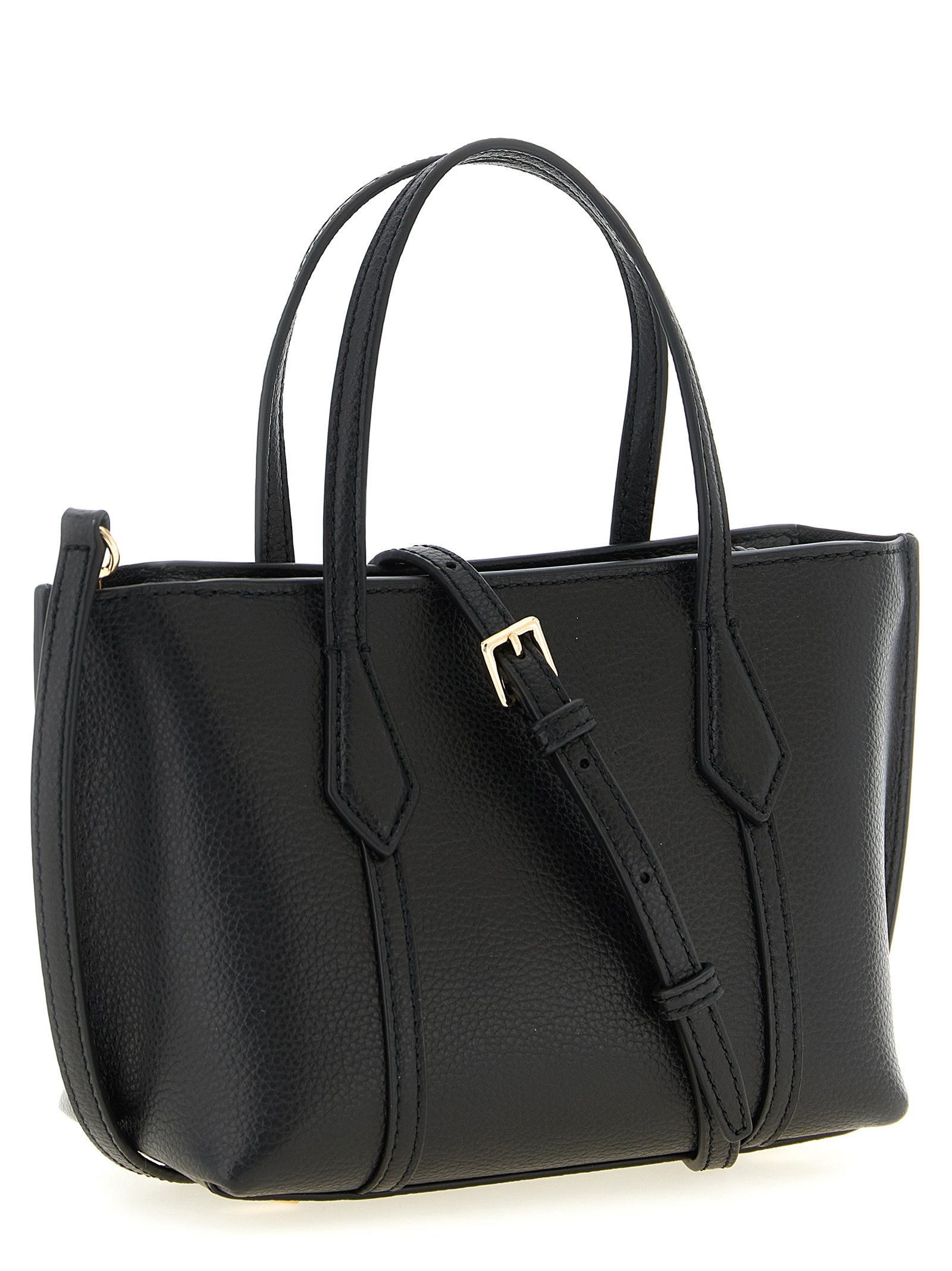 Tory Burch Black Cowhide Handbag - Image 2