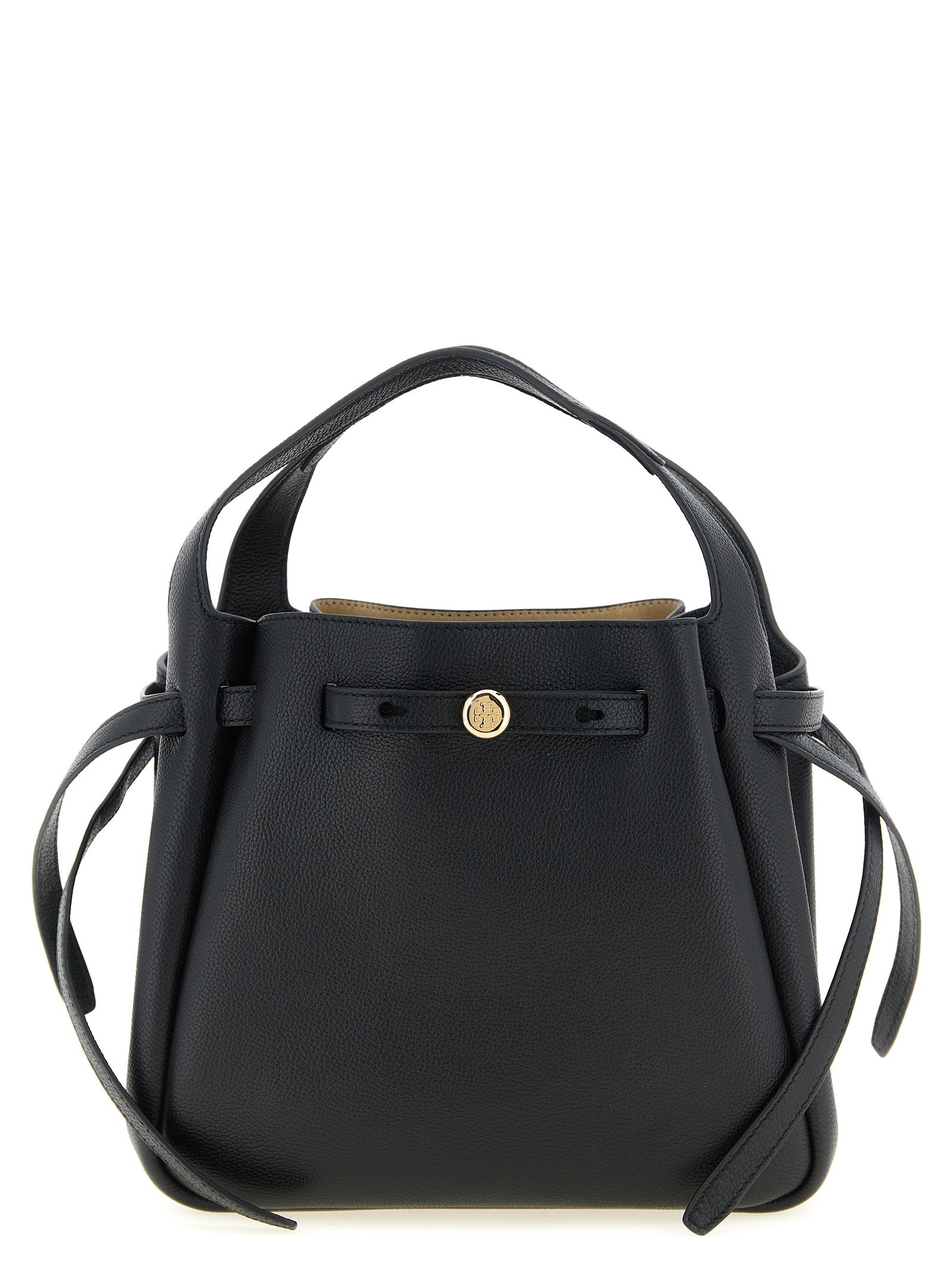 Tory Burch Black Cowhide Handbag
