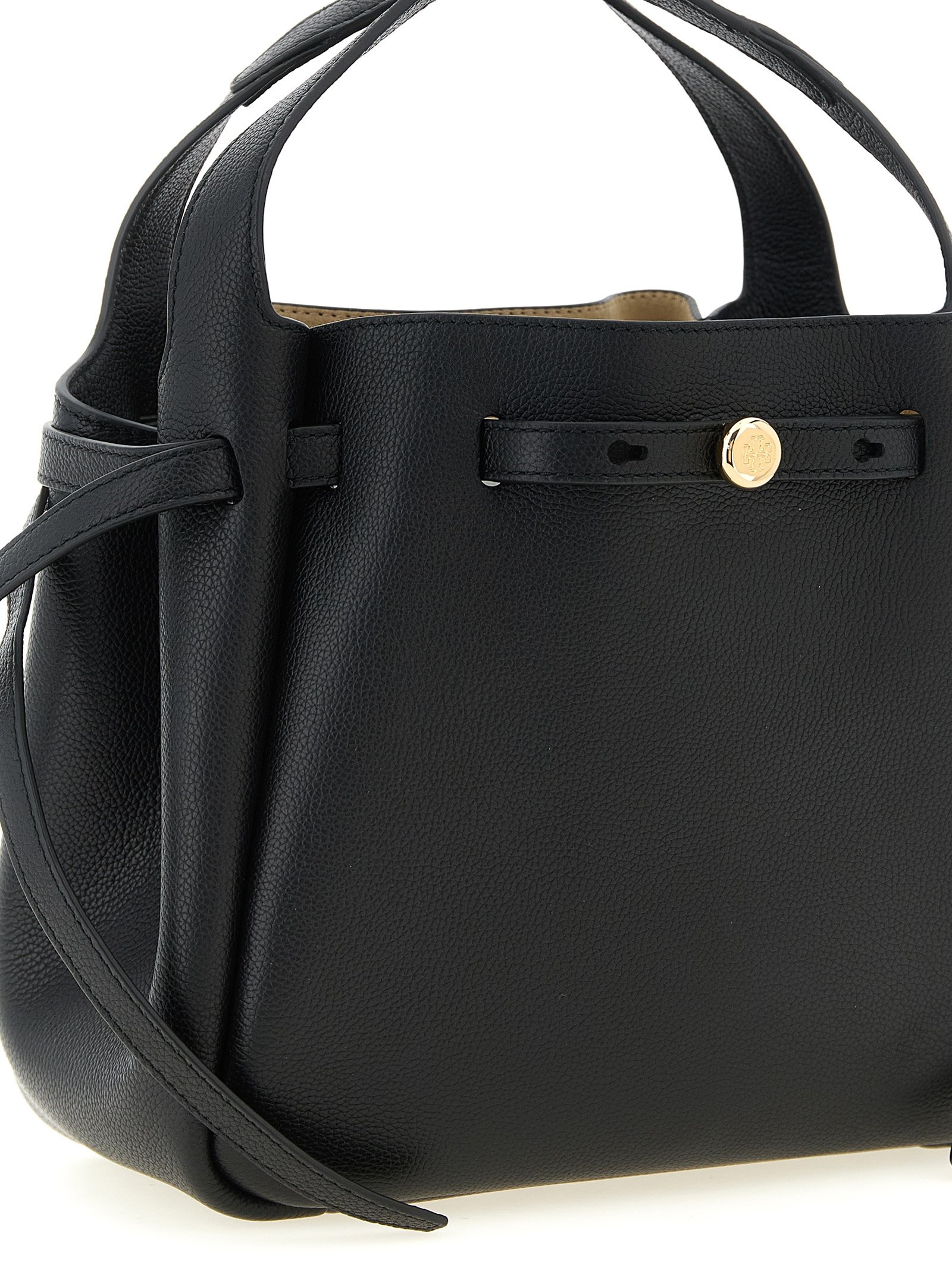 Tory Burch Black Cowhide Handbag - Image 3