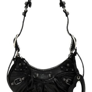 Balenciaga Black Lamb Leather Crossbody Bag