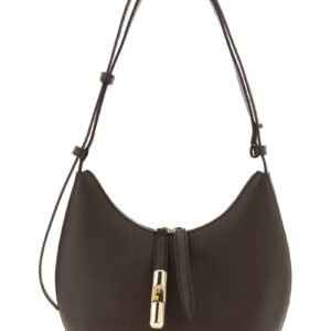 Furla Brown Calfskin Shoulder Bag