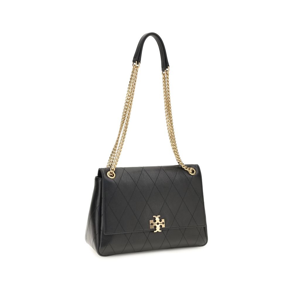Tory Burch Black Calf Leather Bos Taurus Shoulder Bag - Image 2