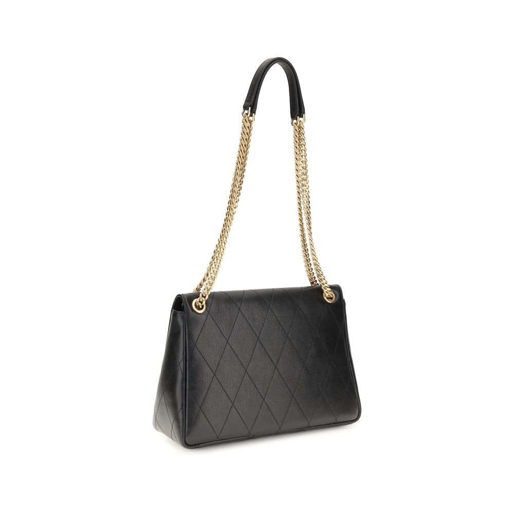 Tory Burch Black Calf Leather Bos Taurus Shoulder Bag - Image 3