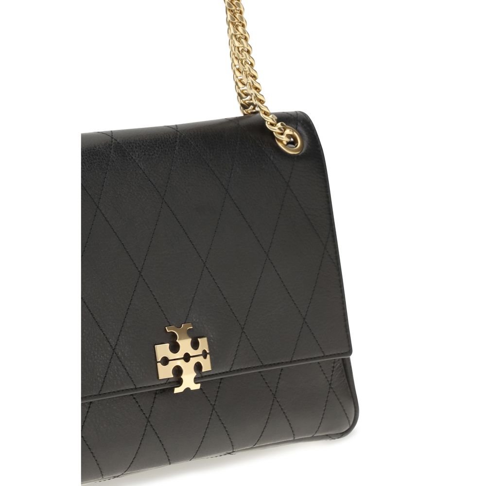 Tory Burch Black Calf Leather Bos Taurus Shoulder Bag - Image 4