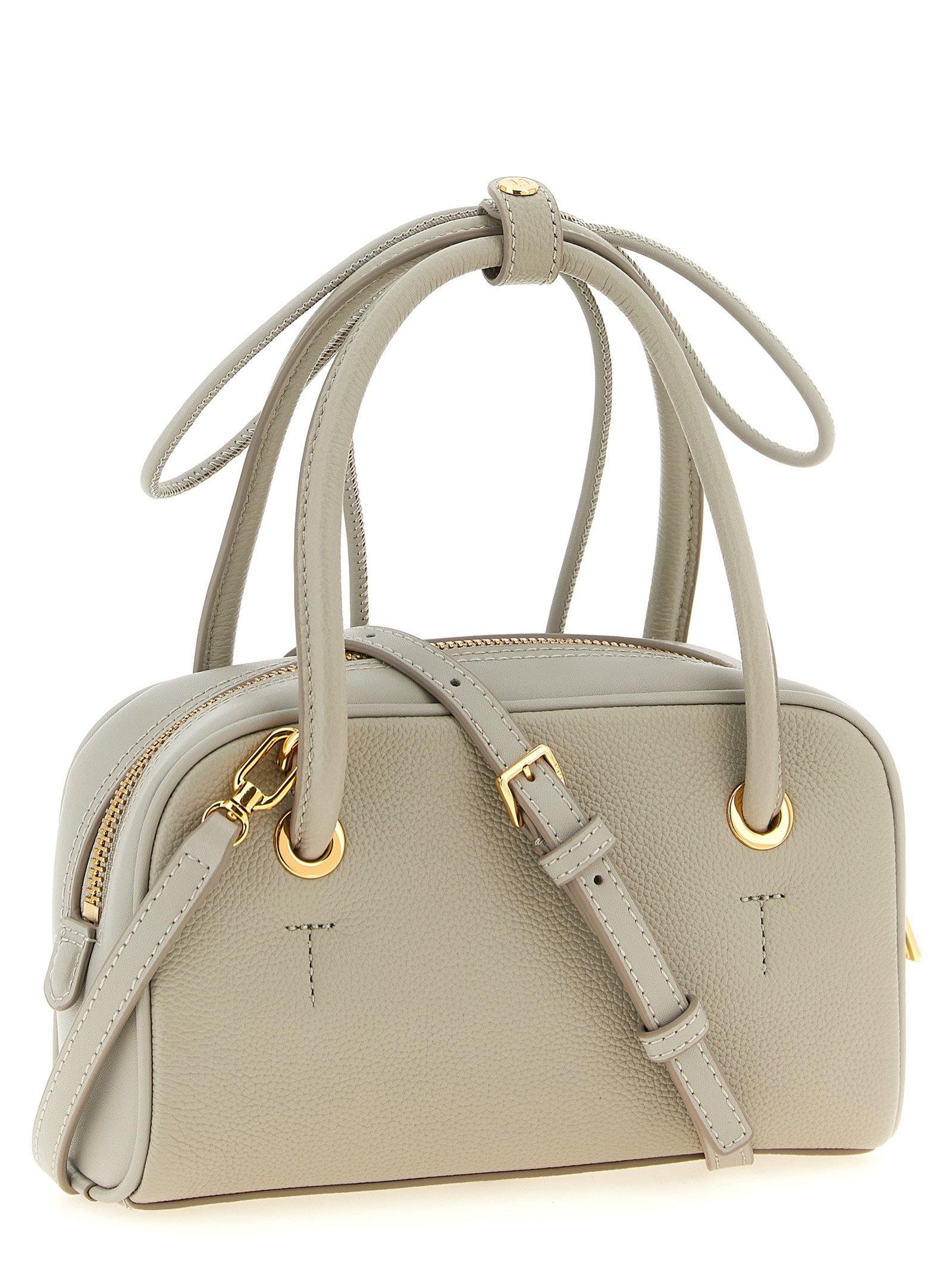 Furla Gray Calfskin Handbag - Image 2