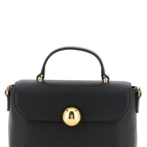 Furla Black Calfskin Handbag