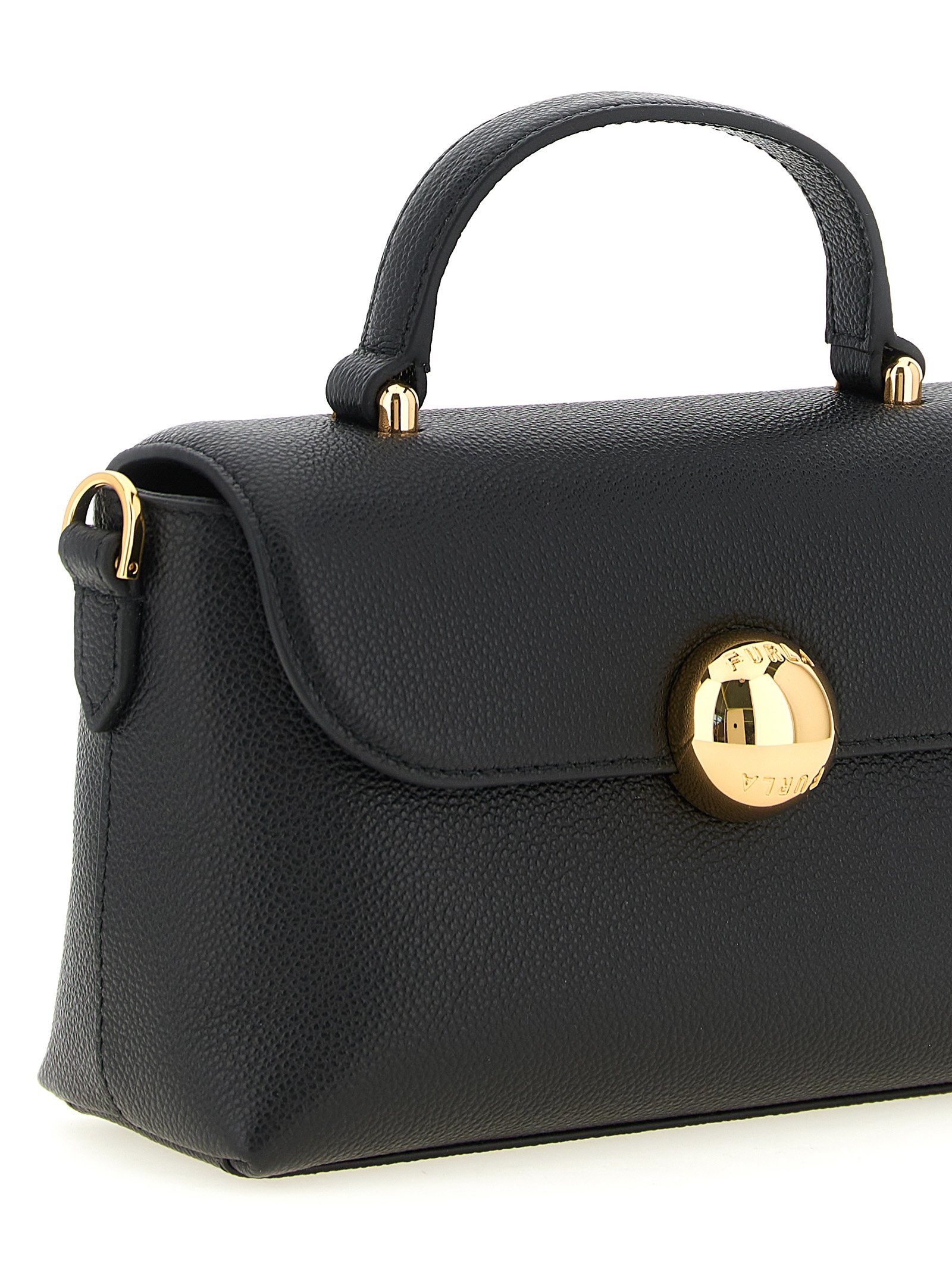 Furla Black Calfskin Handbag - Image 3