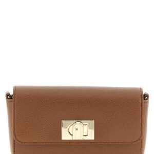 Furla Brown Calfskin Crossbody Bag