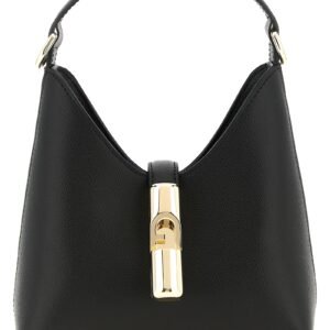 Furla Black Calfskin Handbag