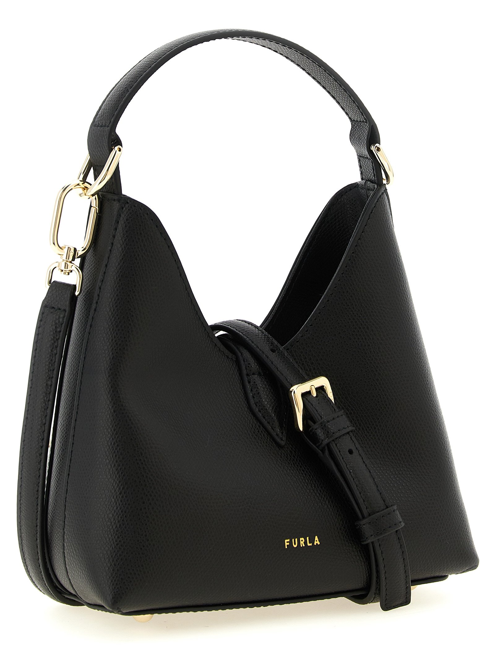 Furla Black Calfskin Handbag - Image 2