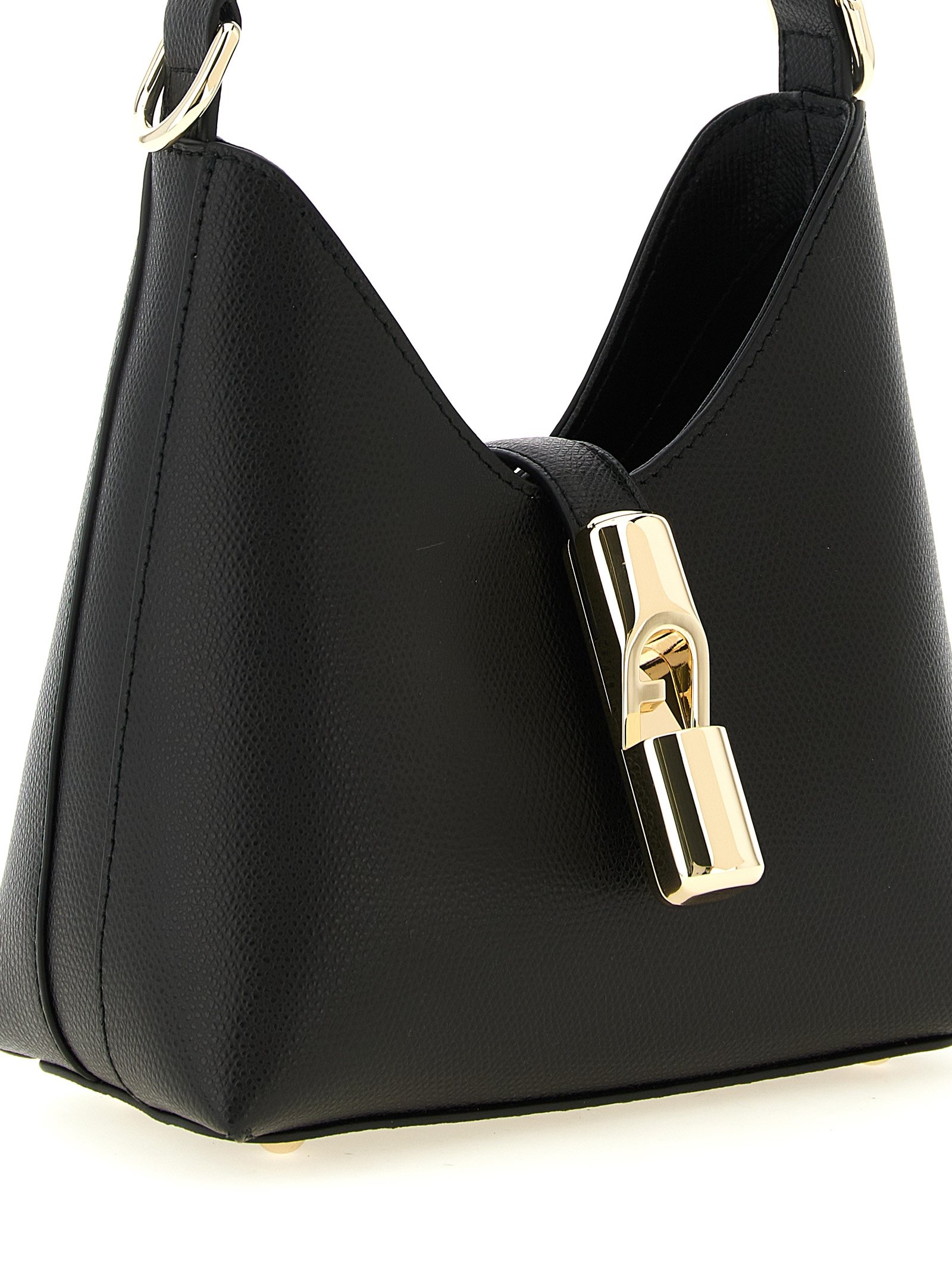 Furla Black Calfskin Handbag - Image 3
