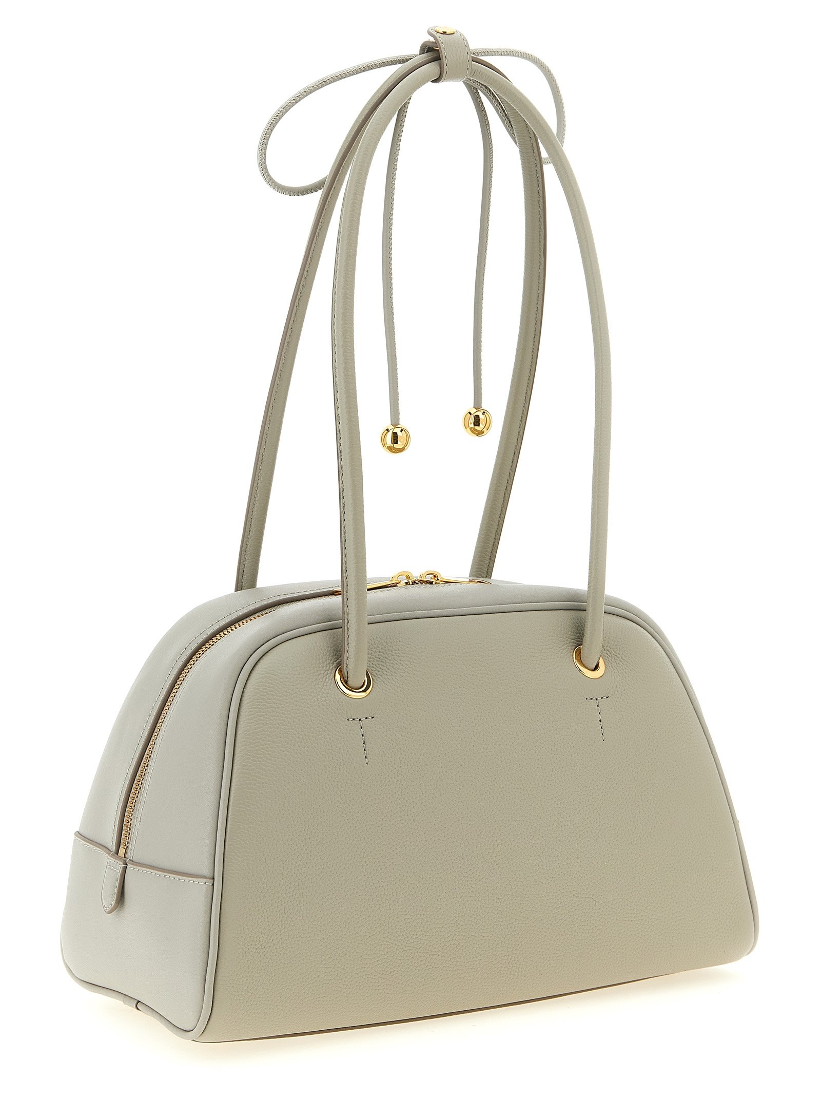 Furla Gray Calfskin Handbag - Image 2