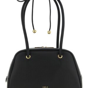 Furla Black Calfskin Handbag