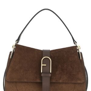 Furla Brown Calfskin Handbag