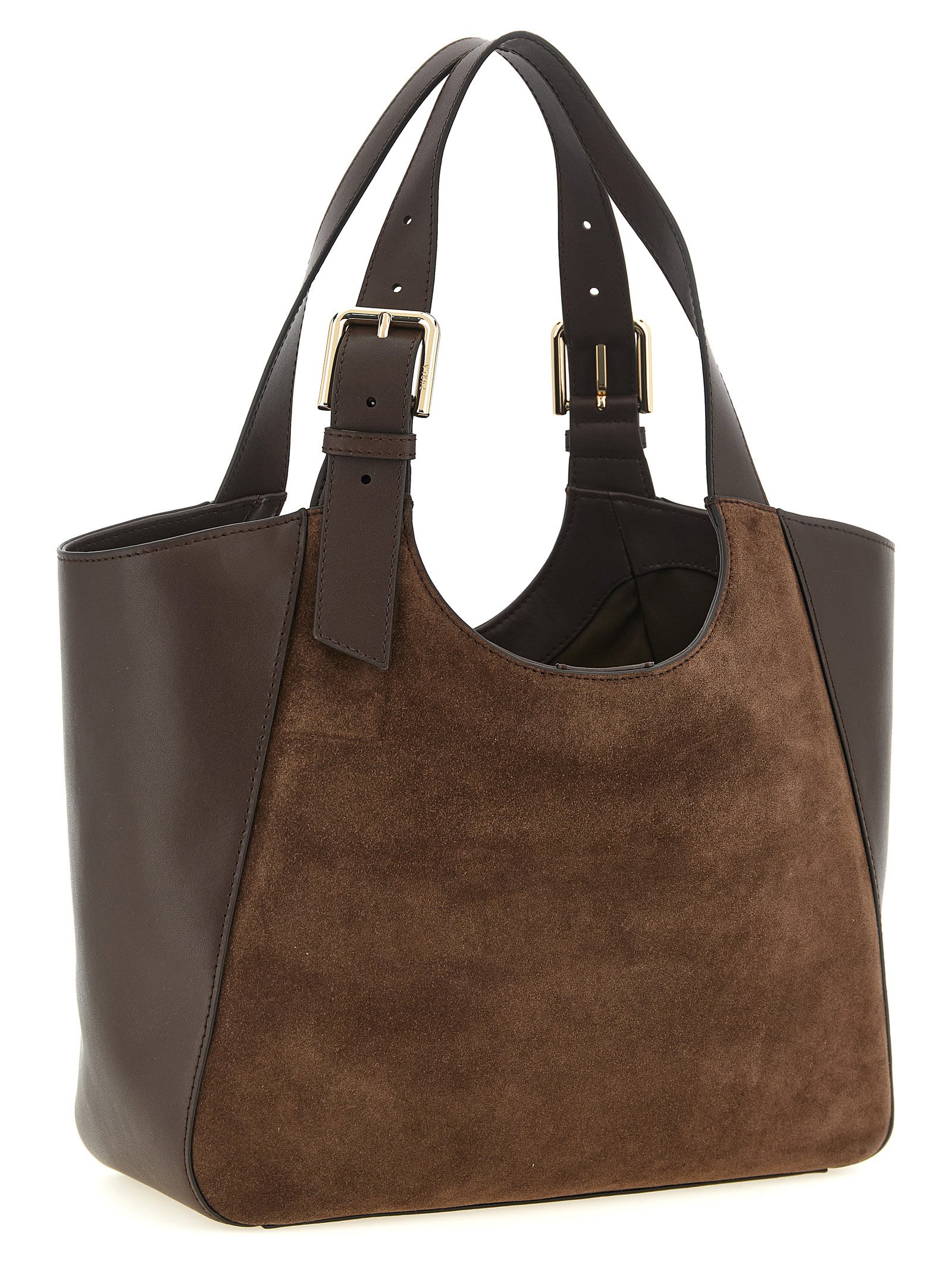 Furla Brown Calfskin Tote Bag - Image 2