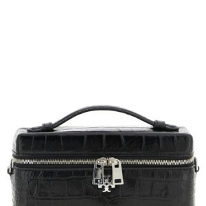 Tory Burch Black Lamb Leather Crossbody Bag