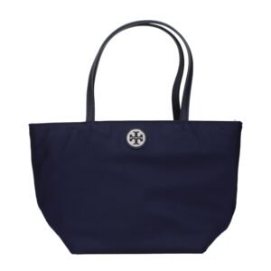 Tory Burch Blue Nylon Handbag