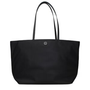 Tory Burch Black Fabric Shoulder Bag