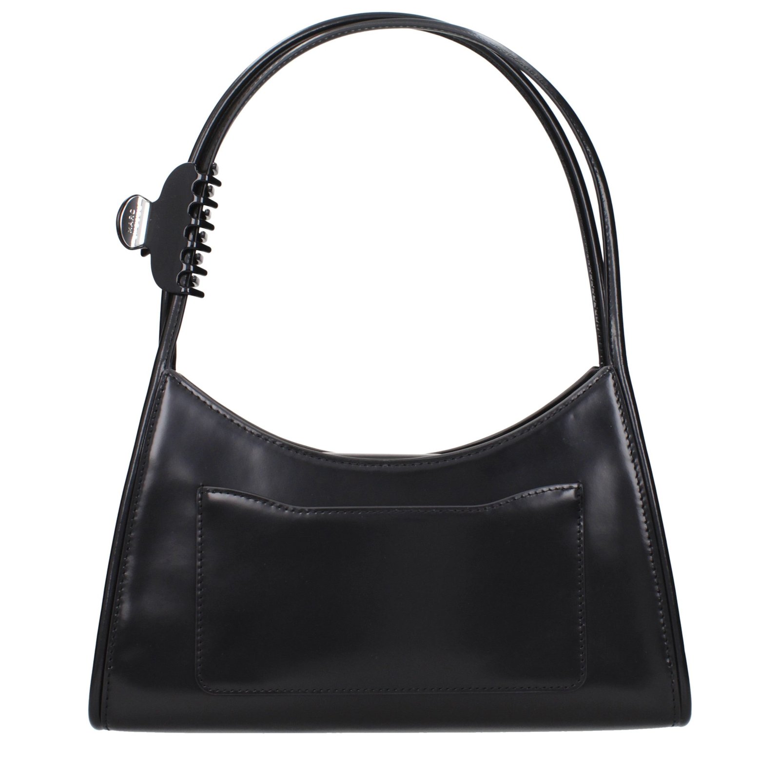 Marc Jacobs Black Leather Shoulder Bag - Image 3