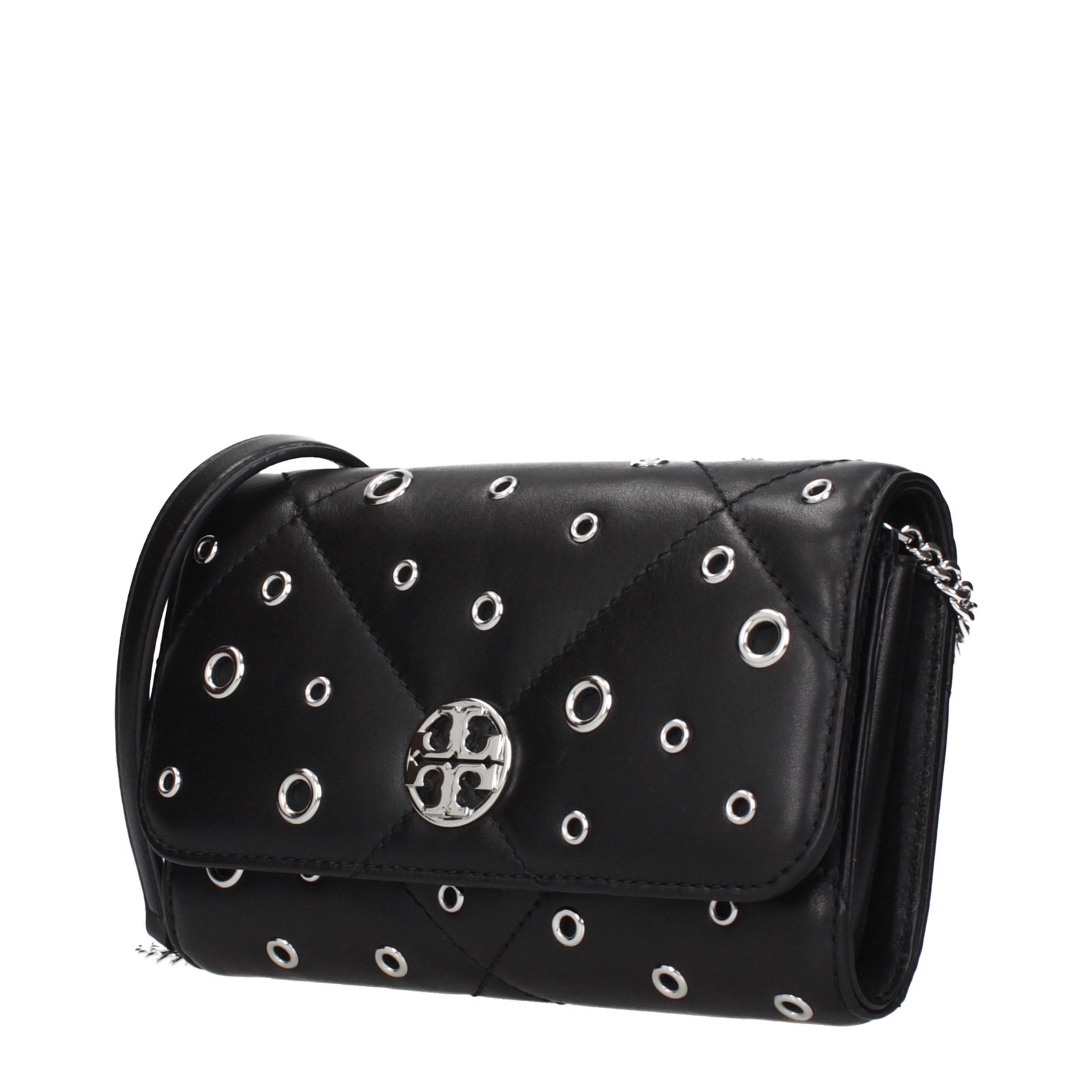 Tory Burch Black Leather Clutch Bag - Image 2