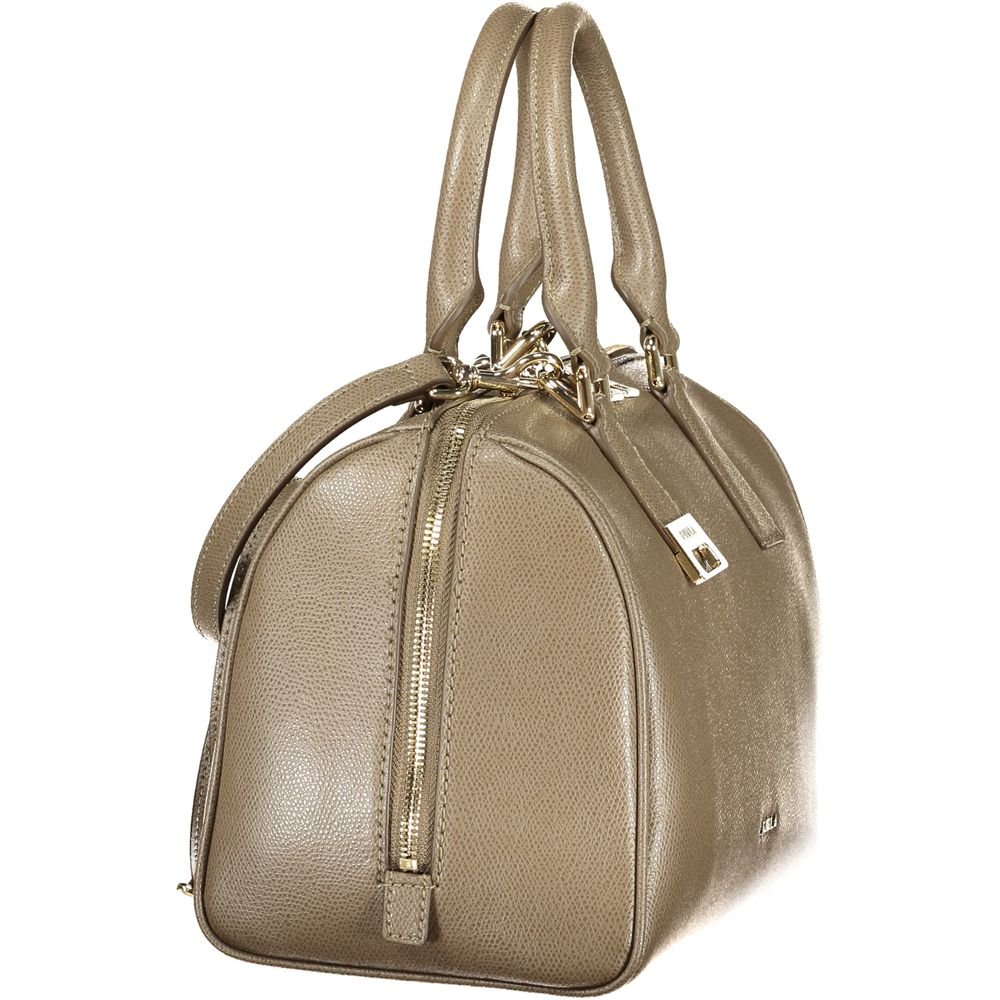 Furla Green Leather Women Bag - Image 3