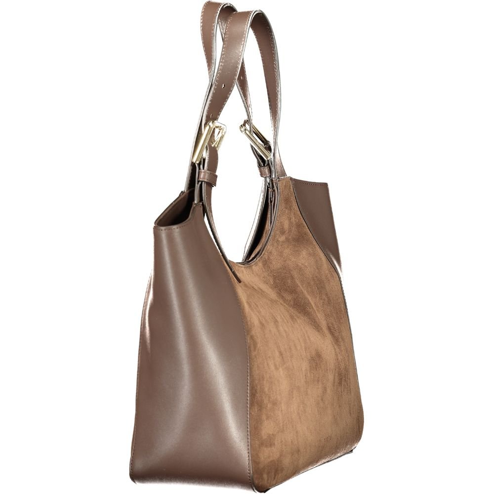 Furla Brown Leather Women's Bag - Image 3