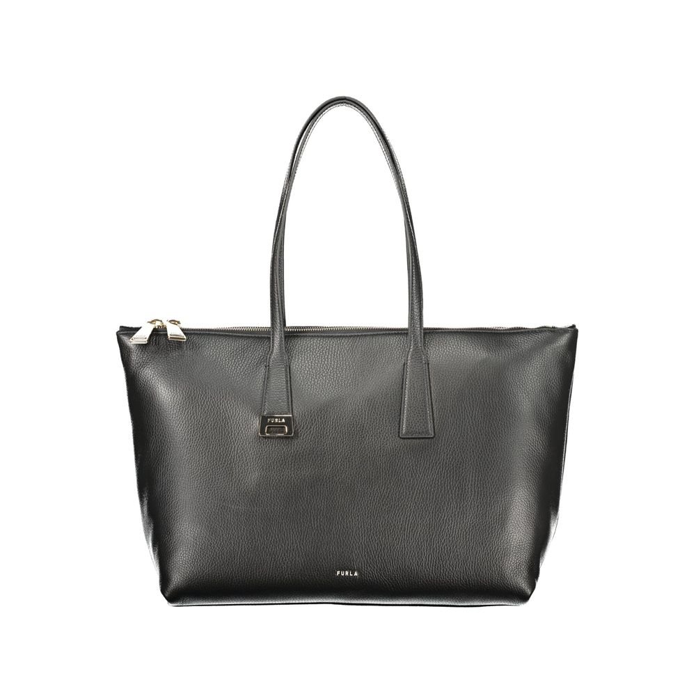 Furla Black Leather Women's Bag