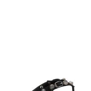 Balenciaga Black Rubber Slides