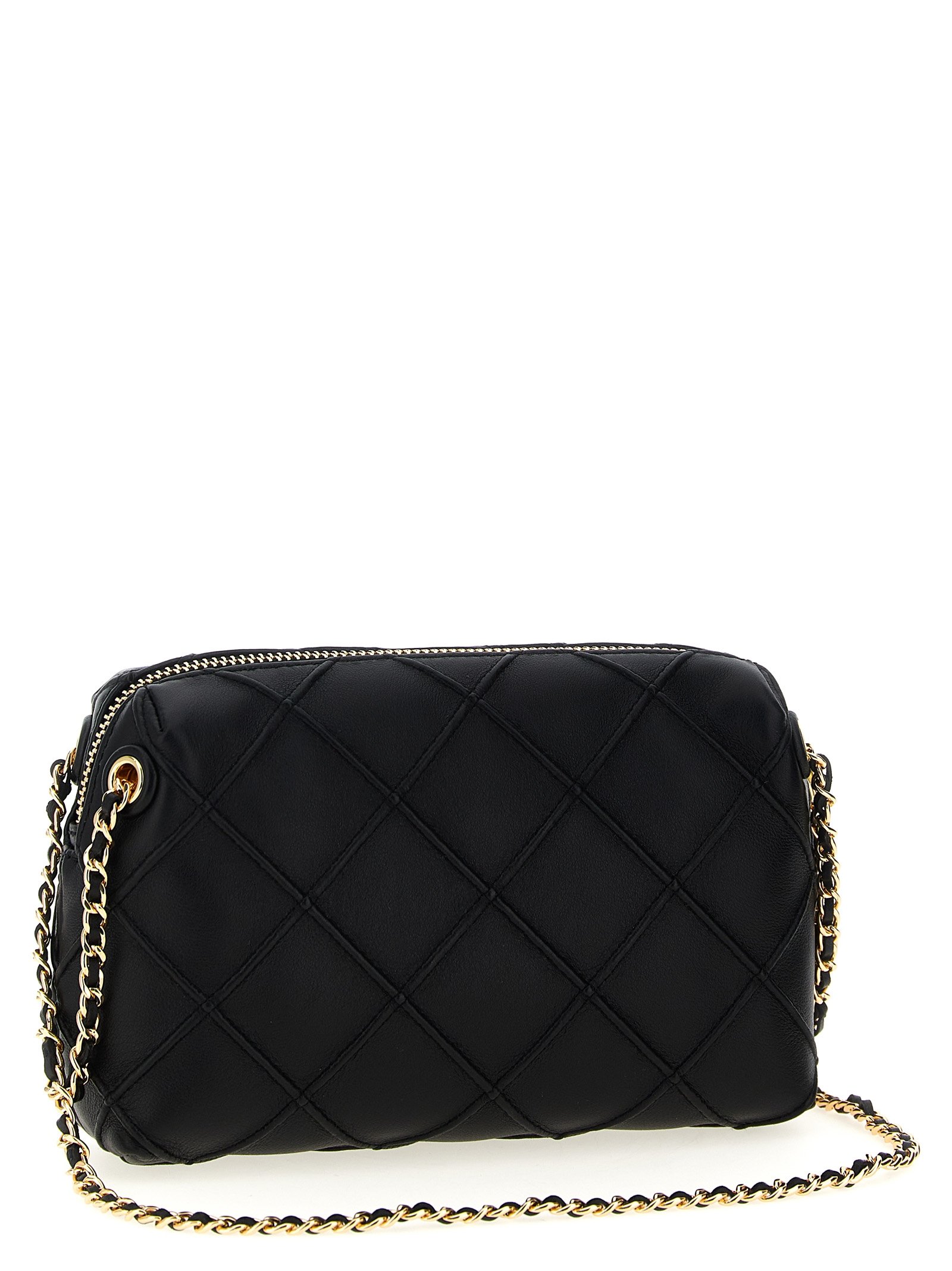 Tory Burch Black Lamb Leather Crossbody Bag - Image 2