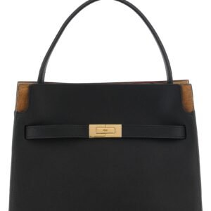 Tory Burch Black Lambskin Crossbody Bag