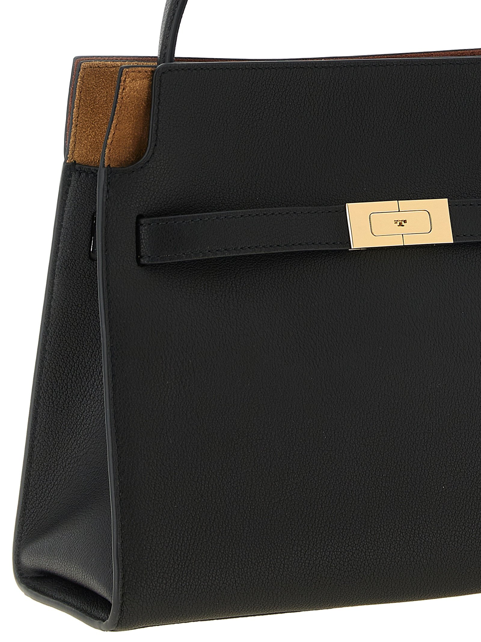 Tory Burch Black Lambskin Crossbody Bag - Image 3