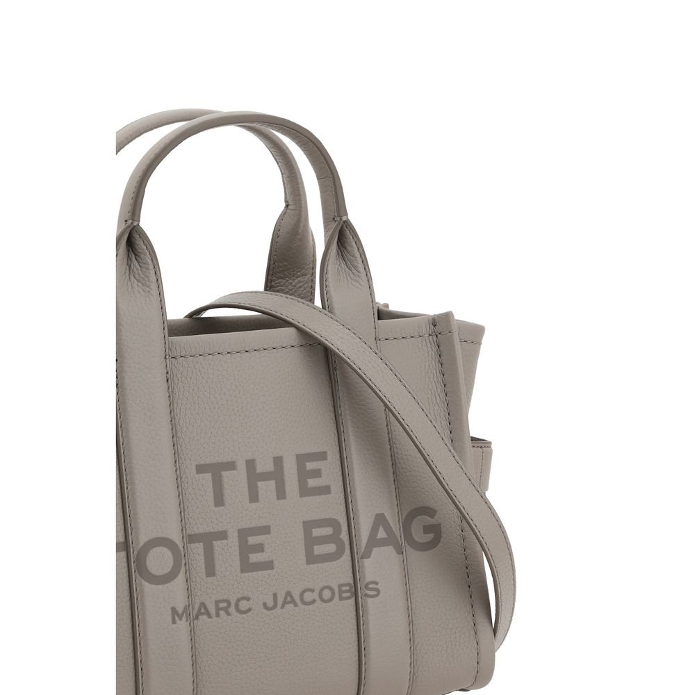 Marc Jacobs Gray Calf Leather Bos Taurus Handbag - Image 4