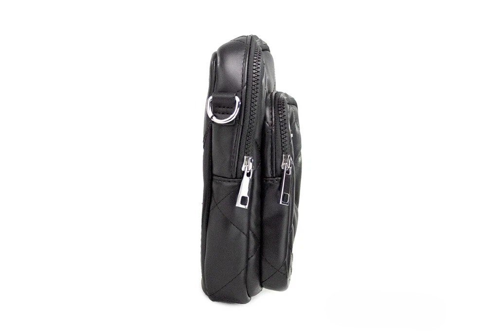 Marc Jacobs Pillow Small Black Quilted Smooth Leather Crossbody Handbag Purse - Image 2