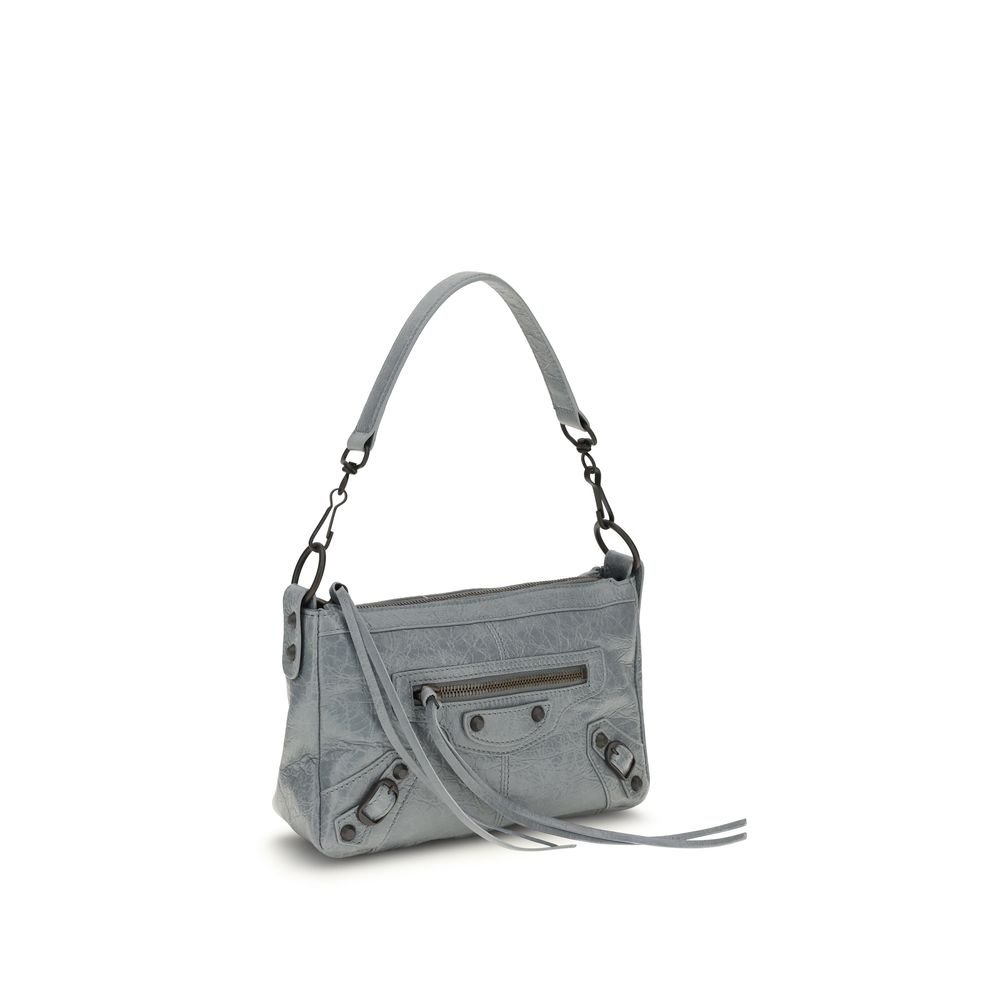 Balenciaga Gray Lamb Ovis Aries Shoulder Bag - Image 2