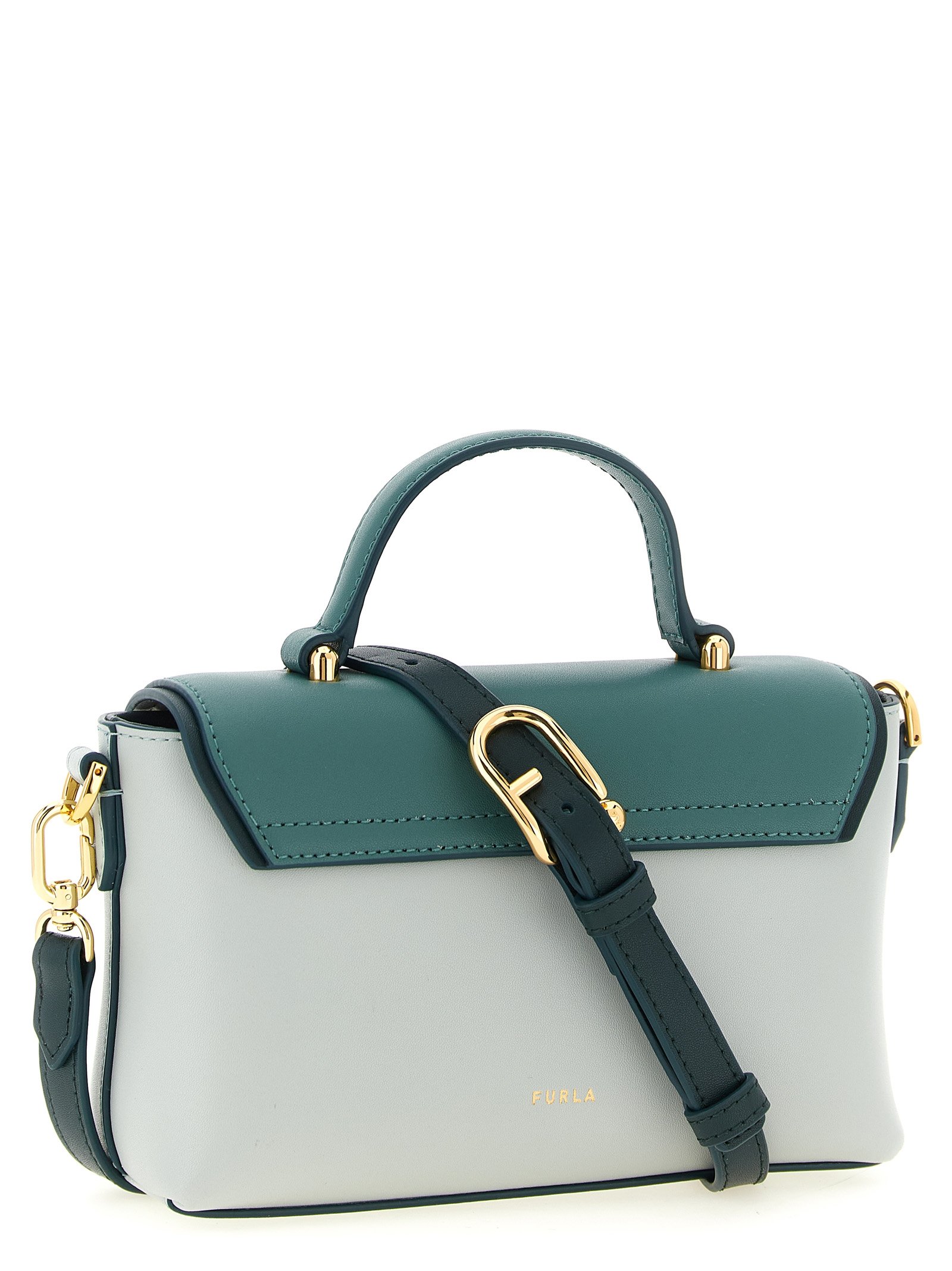 Furla Bicolor Calfskin Handbag - Image 2