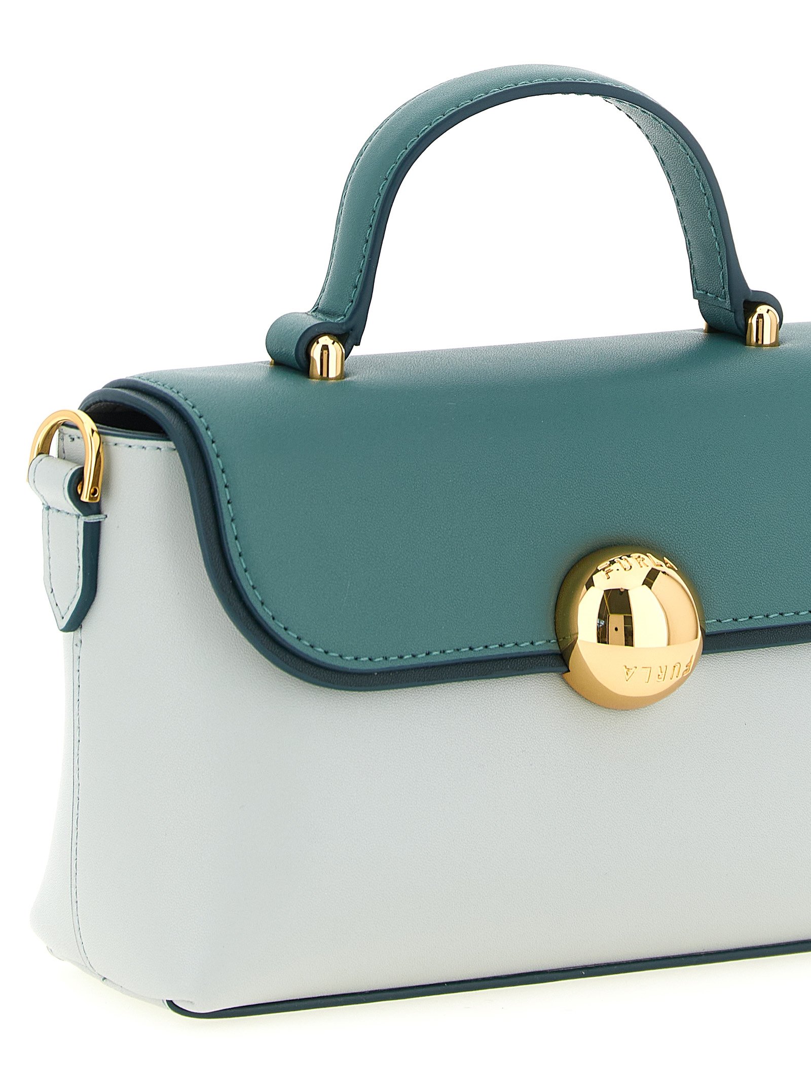 Furla Bicolor Calfskin Handbag - Image 3