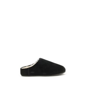 UGG Black Leather Mules