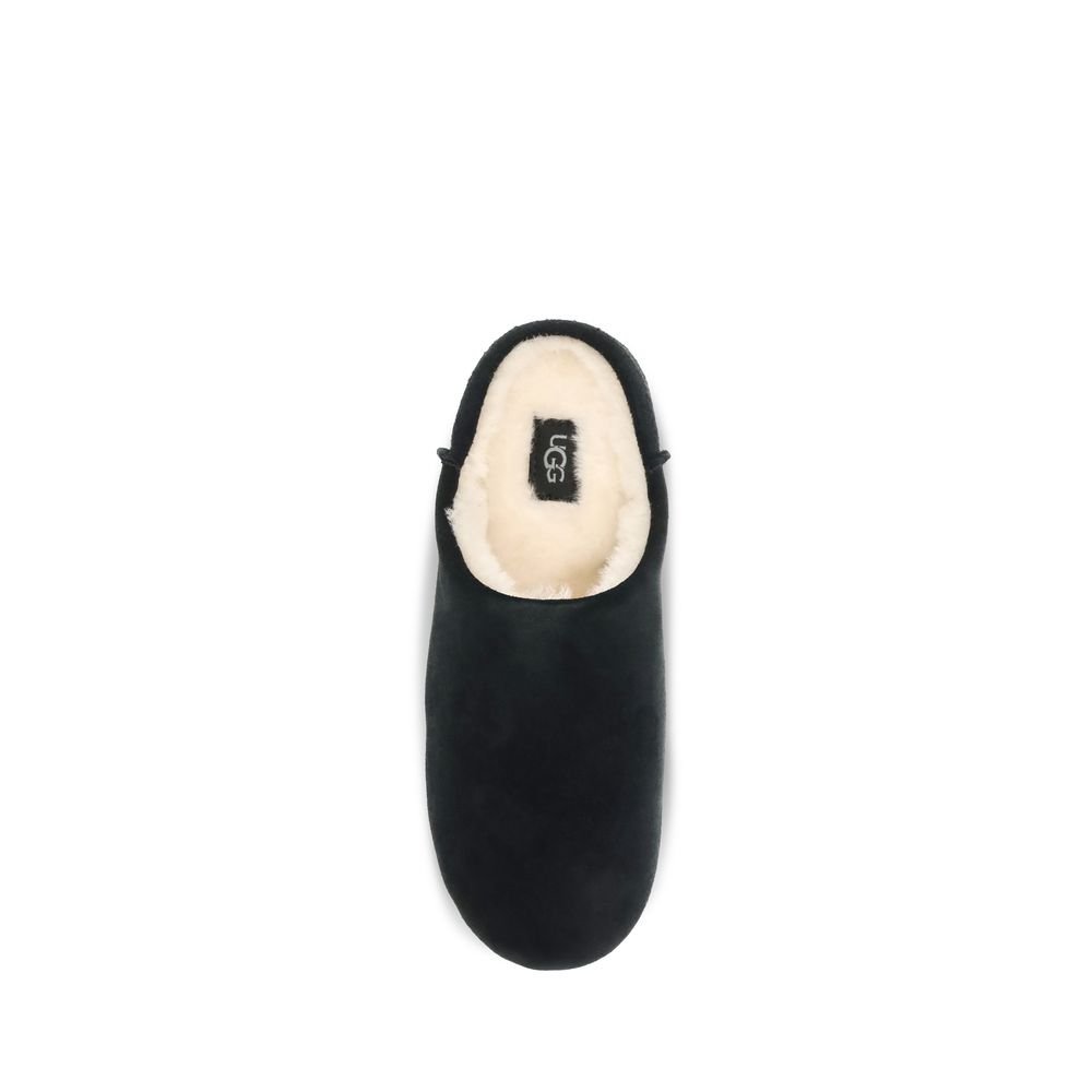 UGG Black Leather Mules - Image 4