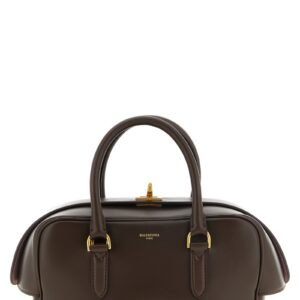 Balenciaga Brown Lamb Leather Handbag