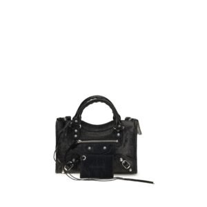 Balenciaga Black Lamb Ovis Aries Handbag