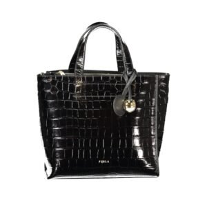 Furla Black Leather Women's Bag