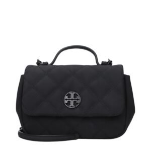 Tory Burch Black Fabric Handbag