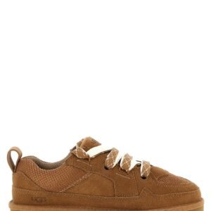UGG Brown Leather Sneakers