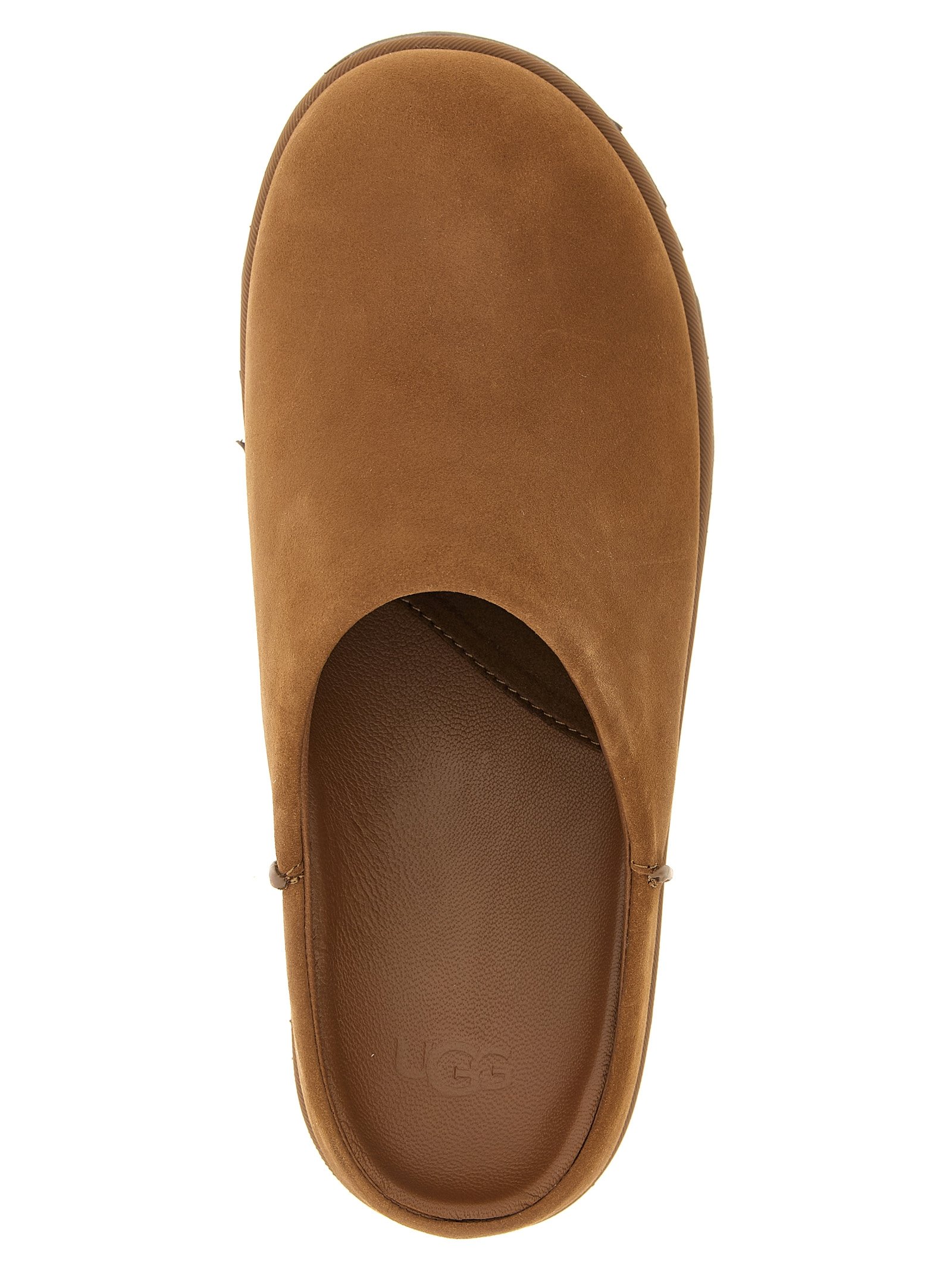 UGG Brown Leather Moccassin - Image 4