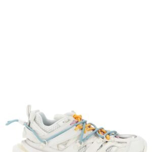 Balenciaga White Polyethylene Athletic Sneakers