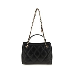 Tory Burch Black Calf Leather Bos Taurus Shoulder Bag
