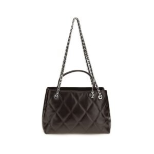 Tory Burch Brown Calf Leather Bos Taurus Shoulder Bag