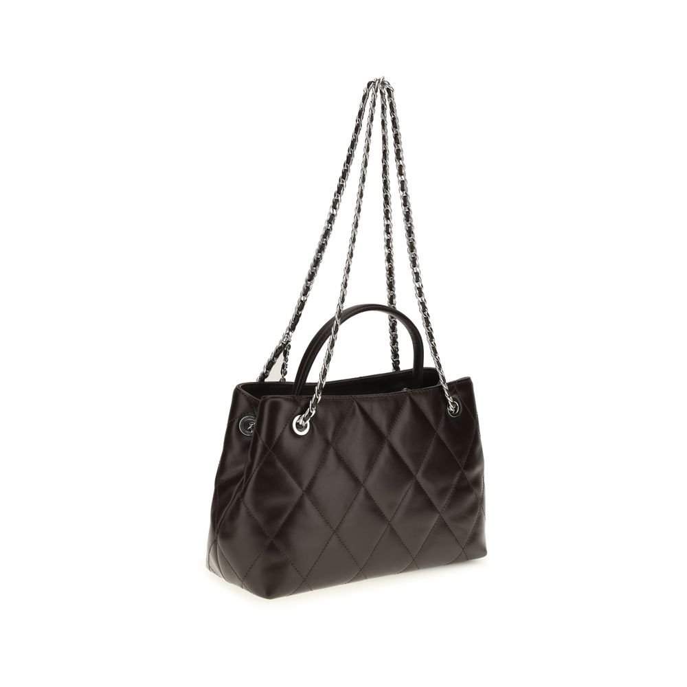 Tory Burch Brown Calf Leather Bos Taurus Shoulder Bag - Image 3