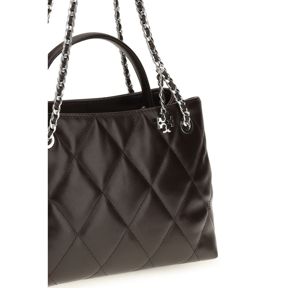 Tory Burch Brown Calf Leather Bos Taurus Shoulder Bag - Image 4