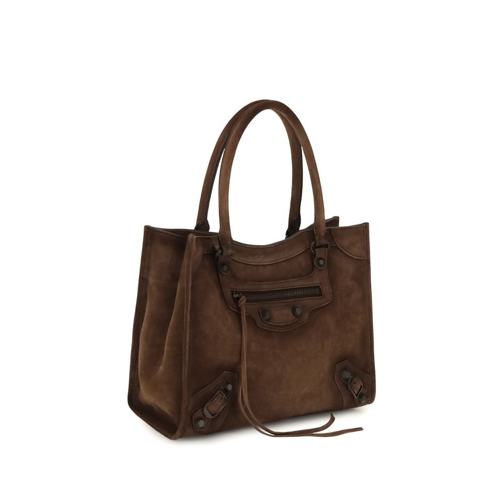 Balenciaga Brown Calf Leather Bos Taurus Handbag - Image 2